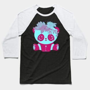 Duotone panda Baseball T-Shirt